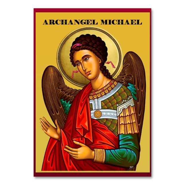 Archangel Michael Table Number (Front)