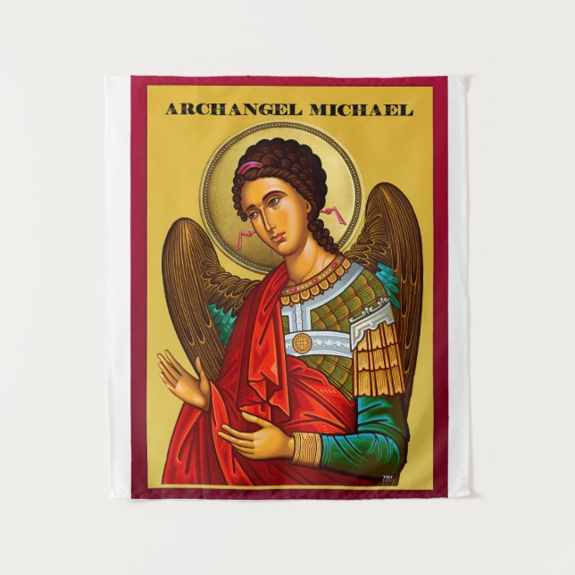 Archangel Michael Tapestry (Front)