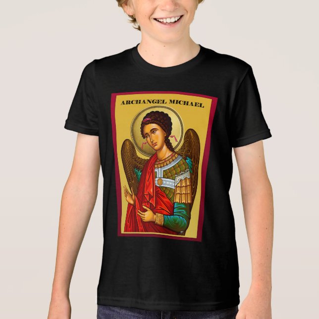 Archangel Michael Tri-Blend Shirt (Front)