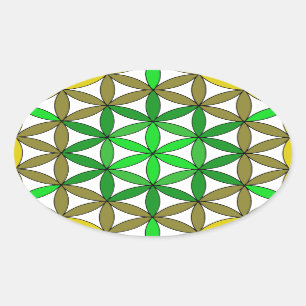 Archangel Raphael01 Oval Sticker