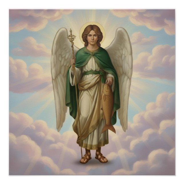 Archangel Raphael Angel Poster (Front)
