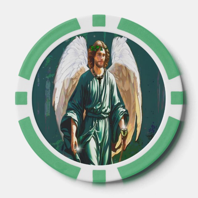 Archangel Raphael “Be Near” Healing Prayer Token (Front)