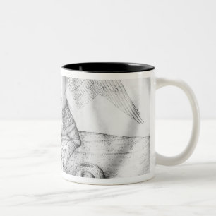 Archangel St. Michael, c.1450 Two-Tone Coffee Mug
