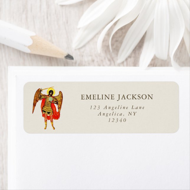 Archangel St Michael Fine Art Guardian Angel (Insitu)