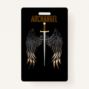 ARCHANGEL SWORD  ID BADGE