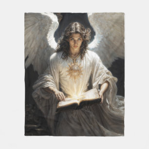 Archangel Uriel Fleece Blanket