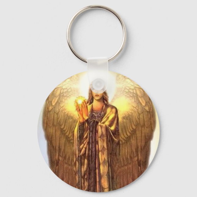 Archangel Uriel Key Ring (Front)