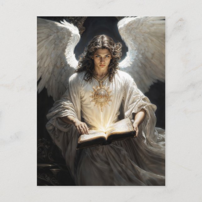 Archangel Uriel Postcard (Front)