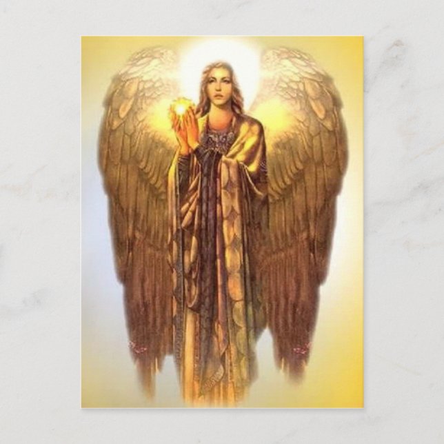 Archangel Uriel Postcard (Front)