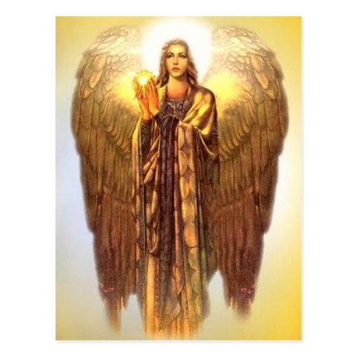 Image of Archangel Uriel Postcard
