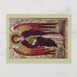 Archangel Uriel postcard