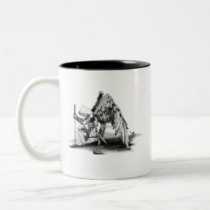 ArchAngel Warrior Two-Tone Coffee Mug