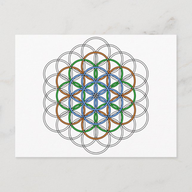 Archangel Zadkiel Postcard (Front)