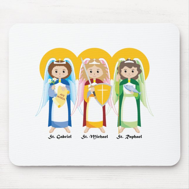 Archangels Mouse Mat (Front)