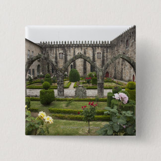 Archbishop Palace Of Braga With Garden 15 Cm Square Badge
