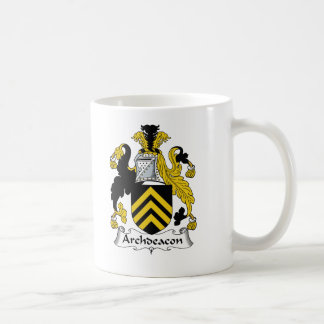 Archdeacon Family Crest Coffee Mug