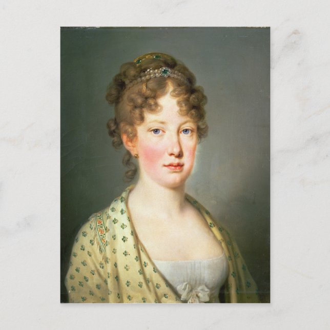 Archduchess Leopoldina of Austria Postcard (Front)