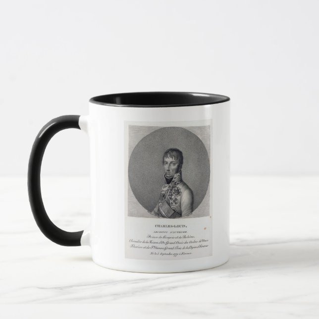 Archduke Charles of Austria Mug (Left)