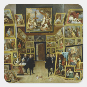 Archduke Leopold Wilhelm Square Sticker