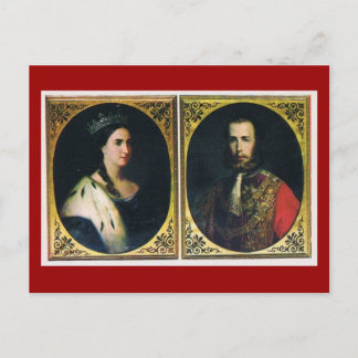 Archduke Maximilian & Charlotte of Austria #017M Postcard