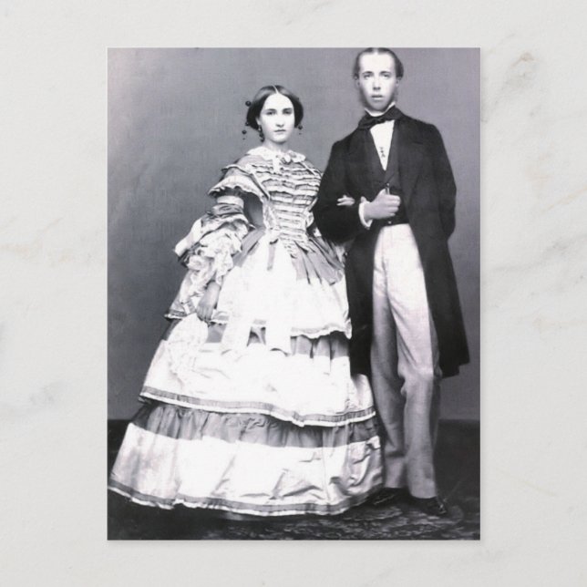Archduke Maximilian & Charlotte of Austria #022M Postcard (Front)