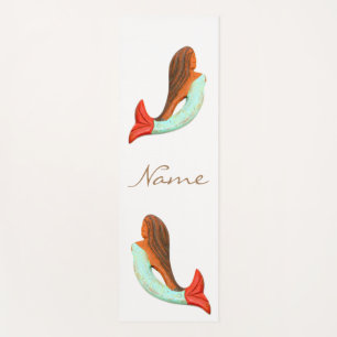 Arched back mermaid Thunder_Cove Yoga Mat