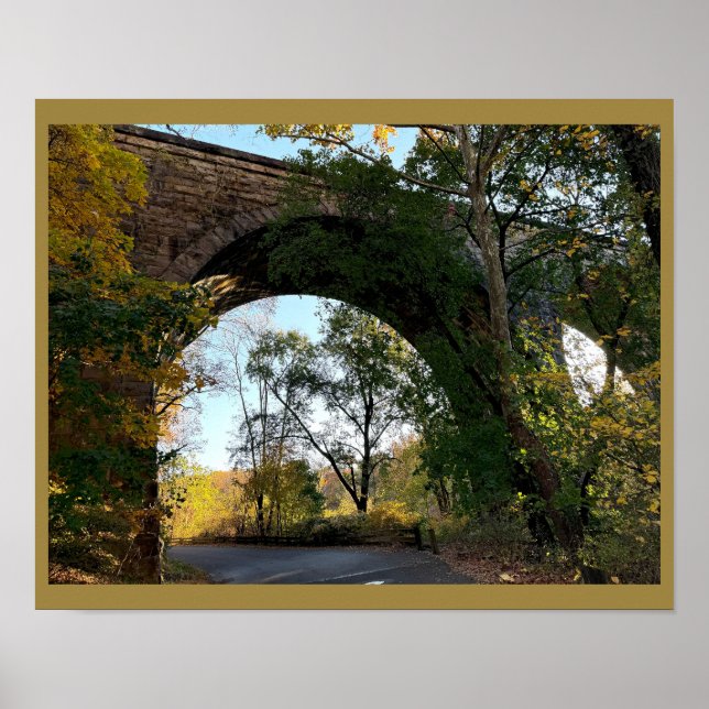 Arched Bridge Photo Poster (Front)