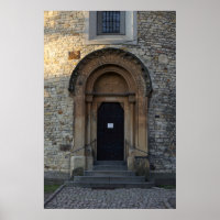 Arched Church Door