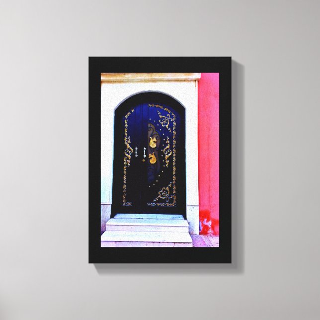 Arched Door Canvas Print (Front)