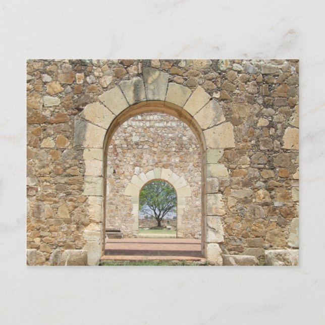 Arched Doors At The Old Fort Postcard (Front)