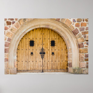 Arched Doorway, France Poster