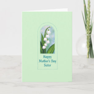 Arched Mothers Day Sister Card
