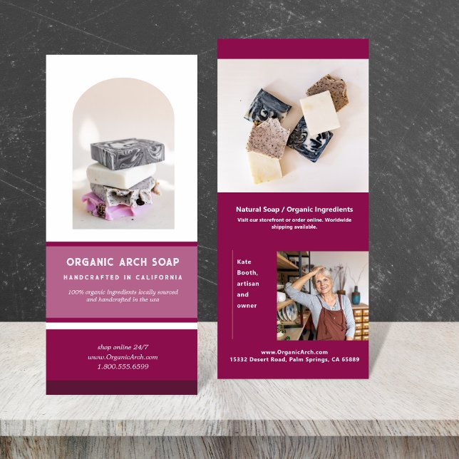 Arched Photo Marketing Rack Card (Creator Uploaded)