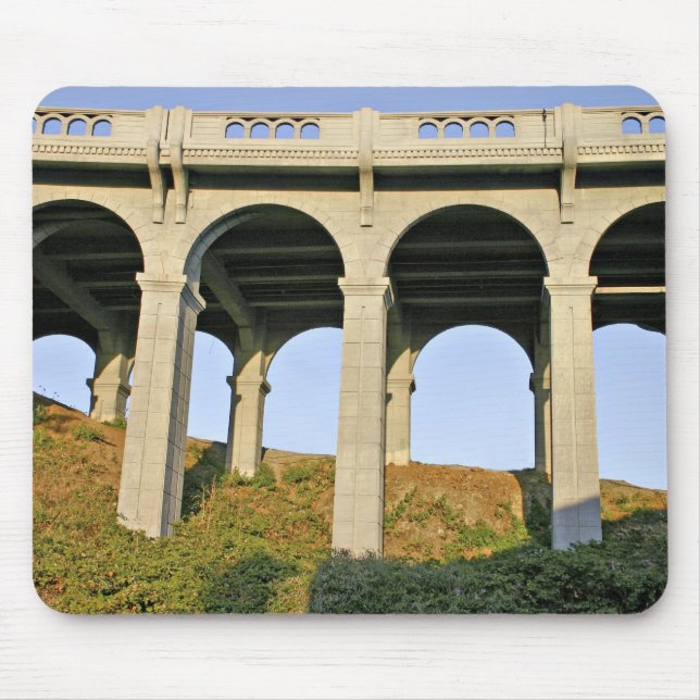 Arched supports Patterson Memorial Bridge Mouse Mat (Front)