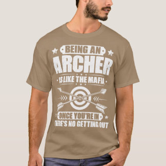 Archer Archery Bow Hunting Bowman Arrow Bow Hunter T-Shirt