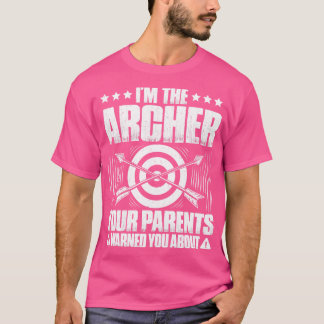 Archer Archery Bow Hunting Bowman Arrow Bow Hunter T-Shirt