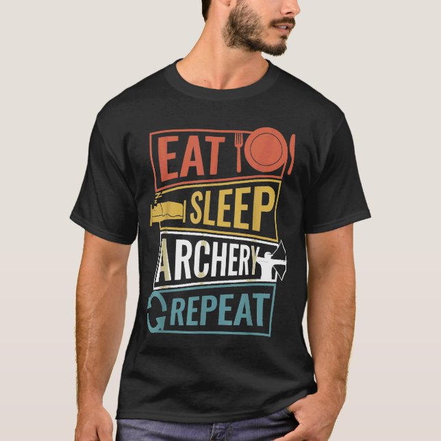 Archer Arrows Bow T-Shirt (Front)