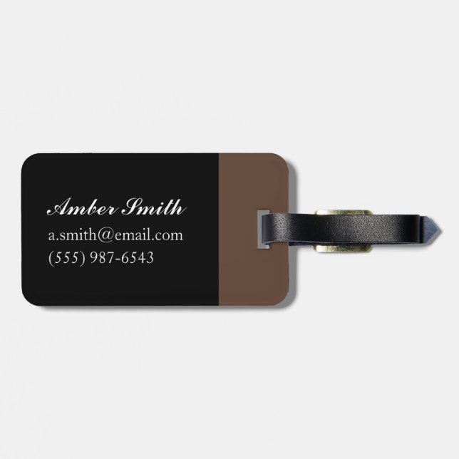 Archer Bhutan Luggage Tag (Back Horizontal)
