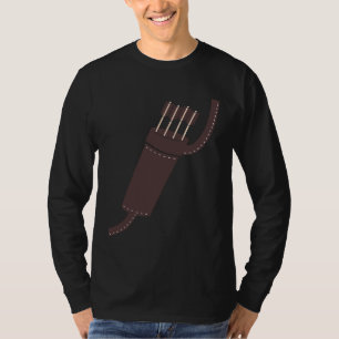 Archer Costume Halloween Funny Archery Arrow T-Shirt