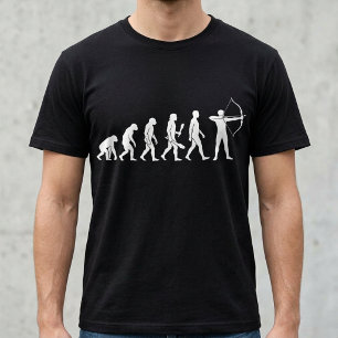 Archer Evolution Archery with Bow and Arrow T-Shirt