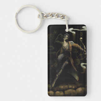 Archer full body with steampunk style key ring