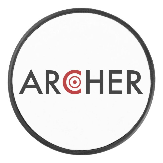 Archer Hockey Puck (Front)