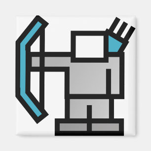 Archer in Blue Magnet