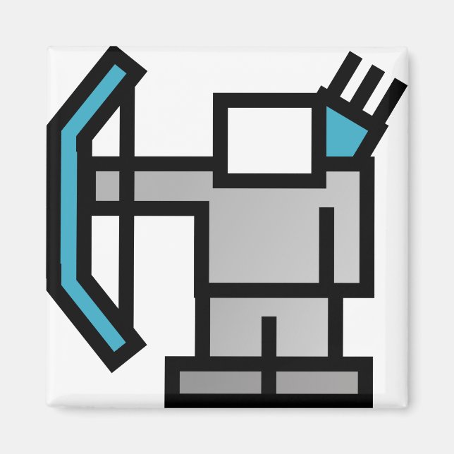 Archer in Blue Magnet (Front)