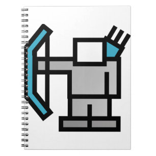 Archer in Blue Notebook