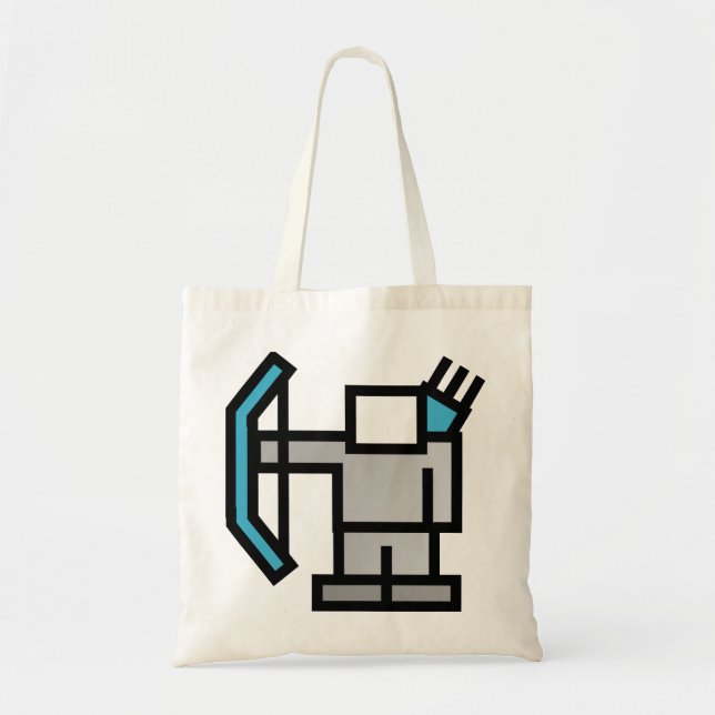Archer in Blue Tote Bag (Front)