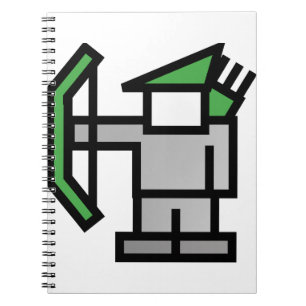 Archer in Green Notebook
