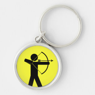 Archer keychain - yellow