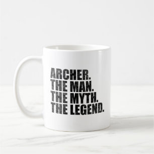 Archer name, Archer The Man The Myth The Legend Coffee Mug
