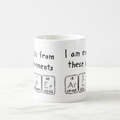 Archer periodic table name mug (Center)